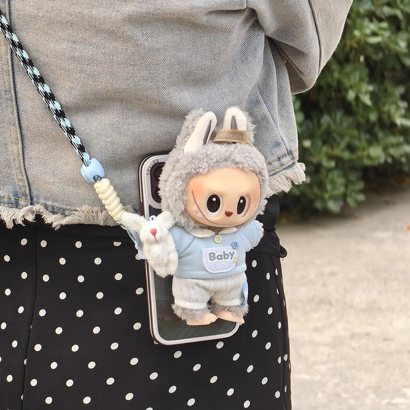 Labubu Phone Lanyard – Detachable Charm Strap Accessory